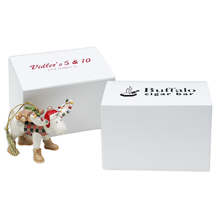 Box #39 - 6 x 4 x4 White Gift Box