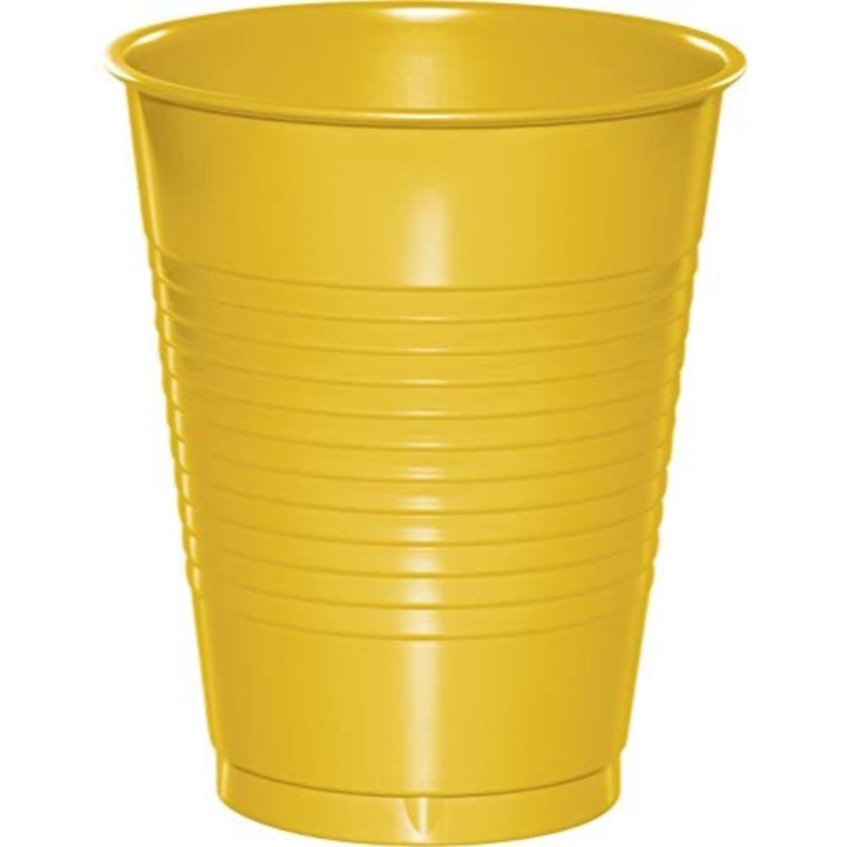 12 oz. Glittering Gold Plastic Cups 20 ct.