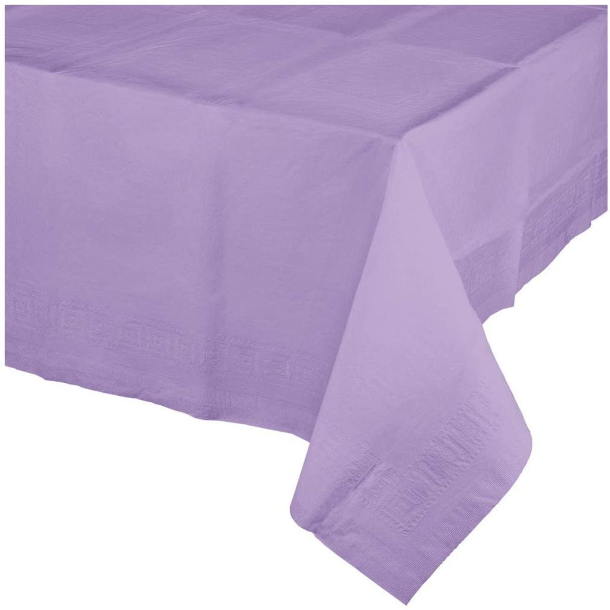 Creative Converting Plastic-Lined Tablecover
