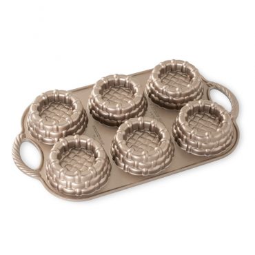 Nordic Ware Shortcake Baskets Pan - 6 Cavities