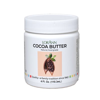 Cocoa Butter 4oz LorAnn Oils Additive - Bake Supply Plus