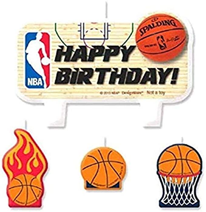 Amscan NBA Birthday Candle Set