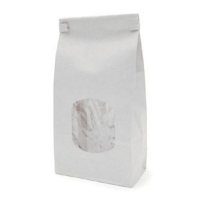 White Bag Fold Ties 6X2X9