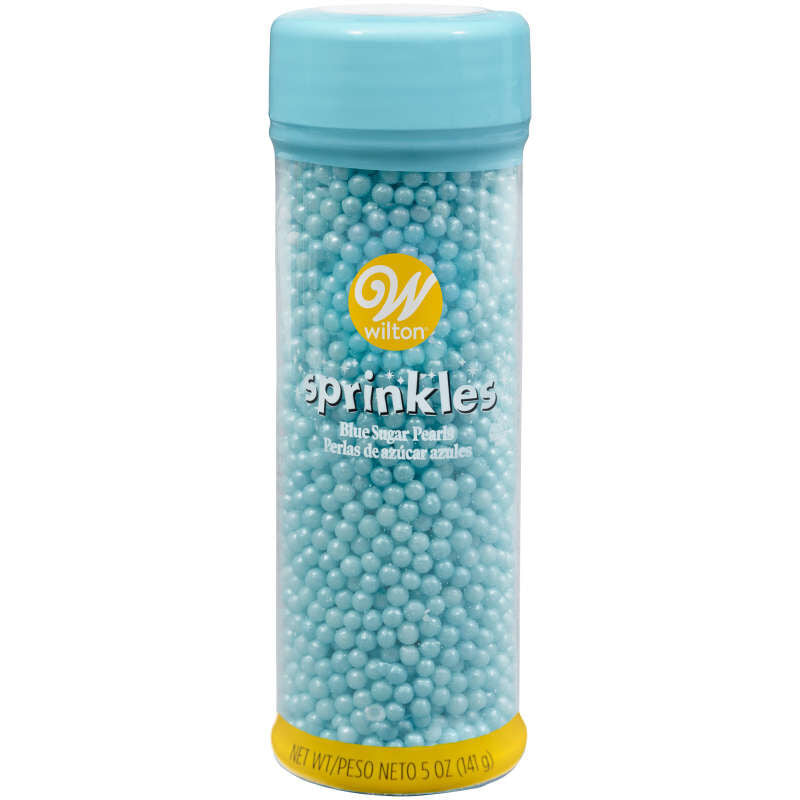 Wilton Sprinkles Blue Sugar Pearls