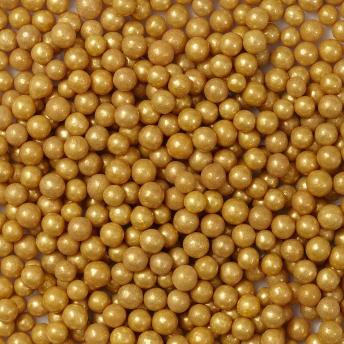 Wilton Sprinkles Gold Sugar Pearls 4.97oz