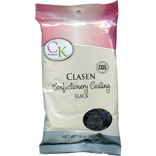 Clasen Alpine Black Confectionery Candy CK Products Chocolate Melts - Bake Supply Plus