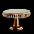 Crystal Cake Stand Gold