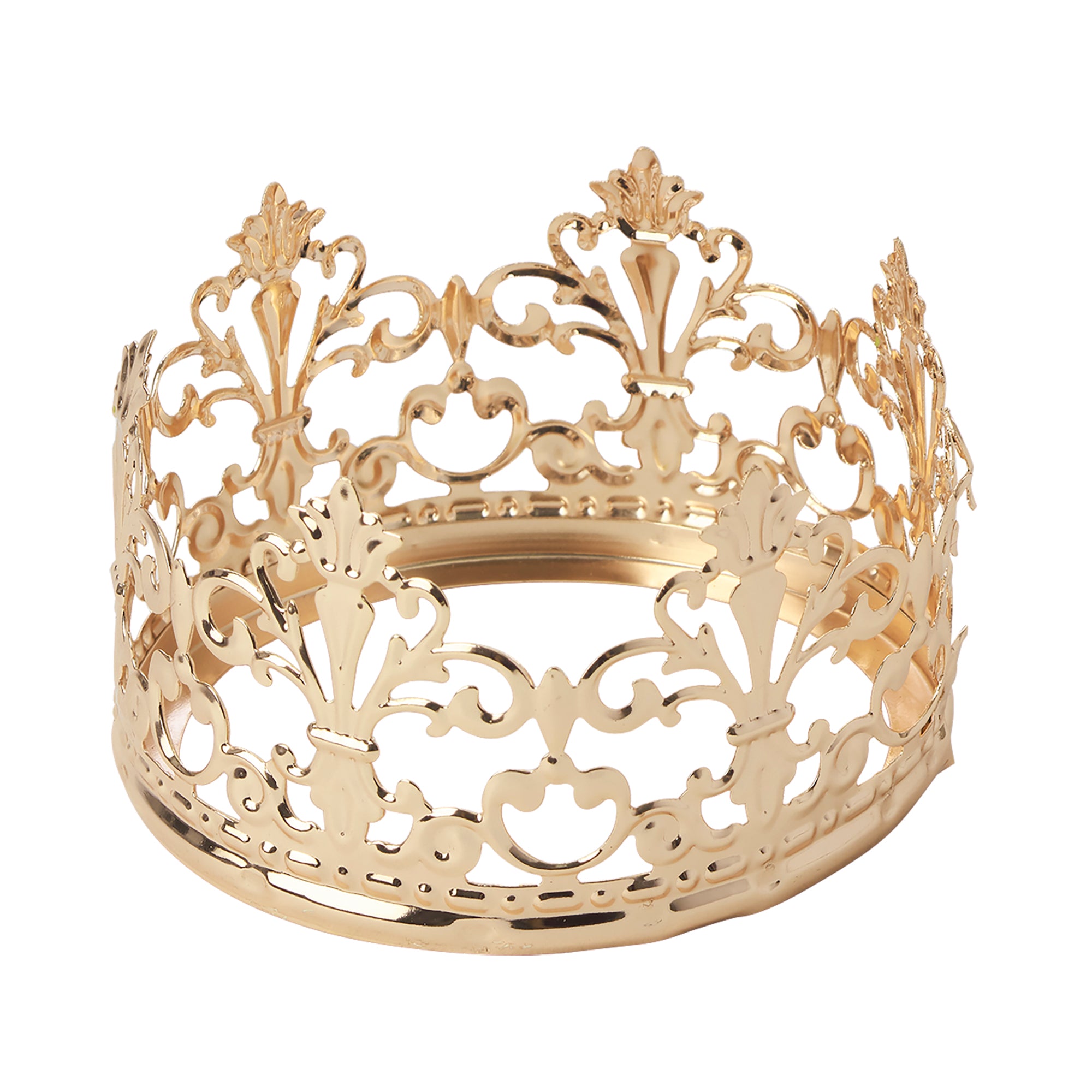 Metal Royal Crown- Gold