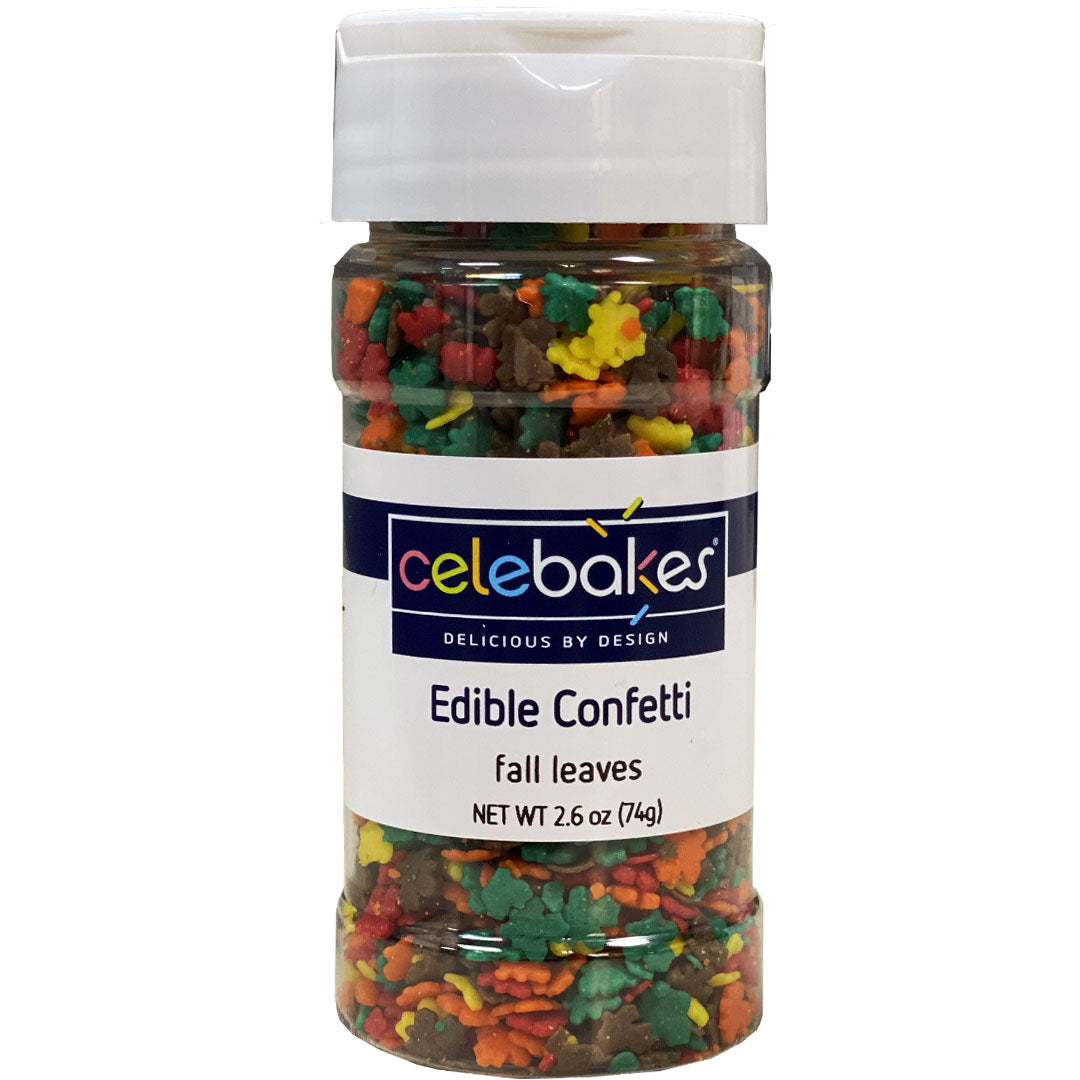 CK Edible Confetti Fall Leaves 2.6 oz.