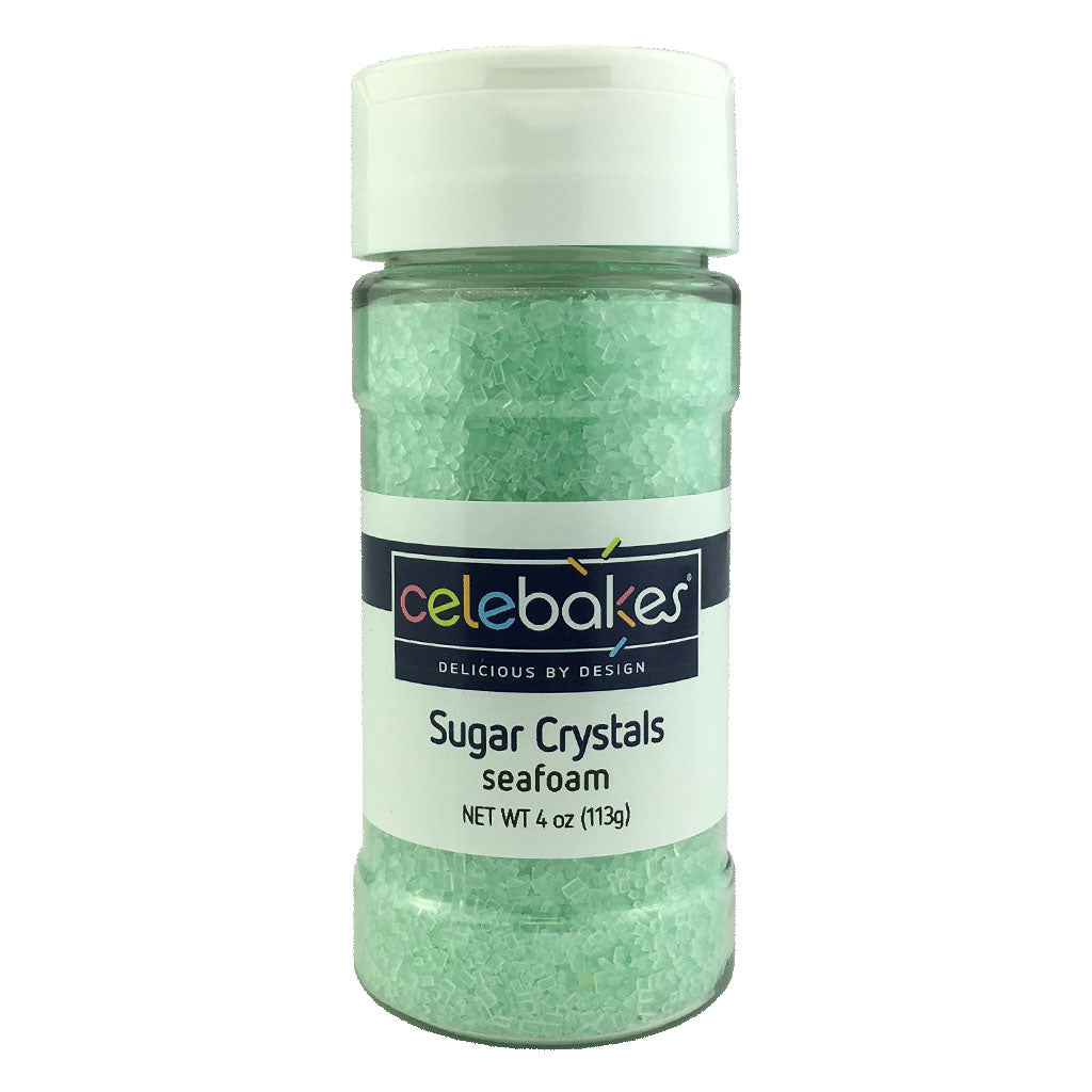 CK Sugar Crystals Seafoam 4oz CK Products Sprinkles - Bake Supply Plus