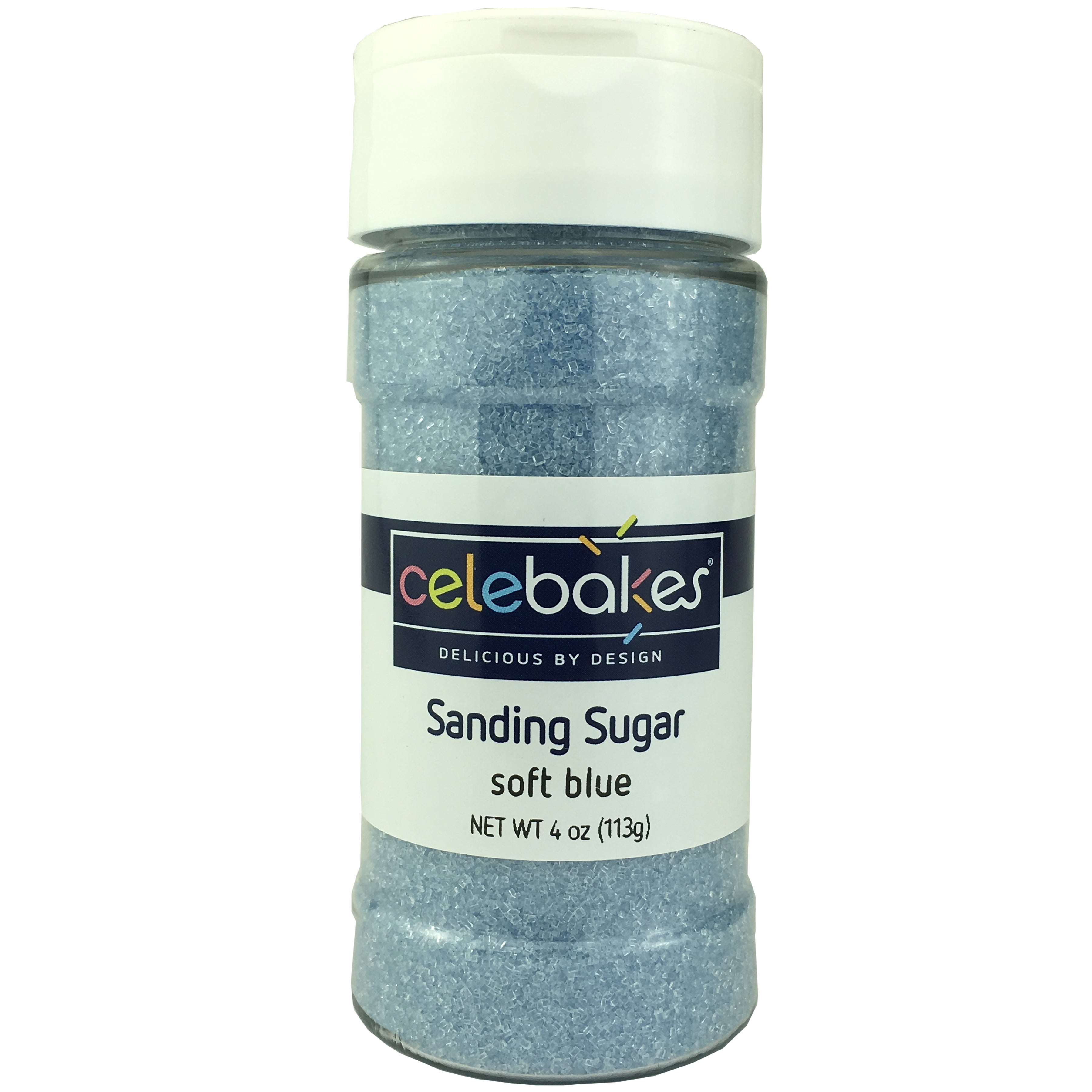 CK Sanding Sugar Soft Blue 4 oz CK Products Sprinkles - Bake Supply Plus