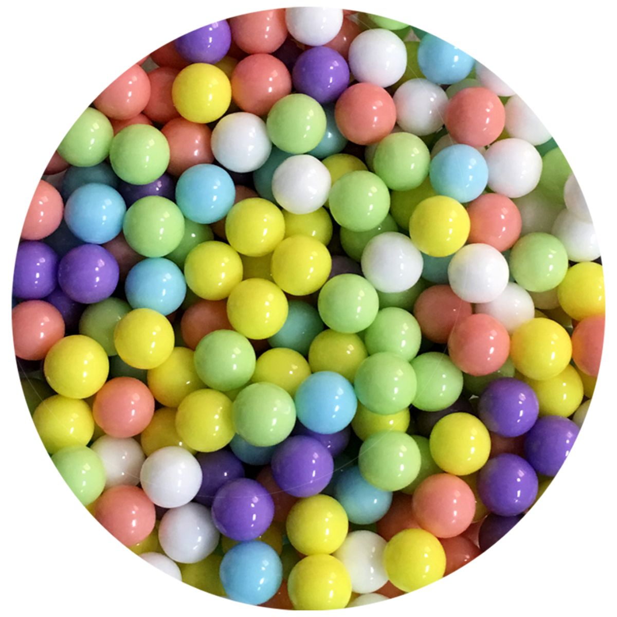 Pearl White Candy Beads Celebakes by CK Products 1 lb Bag