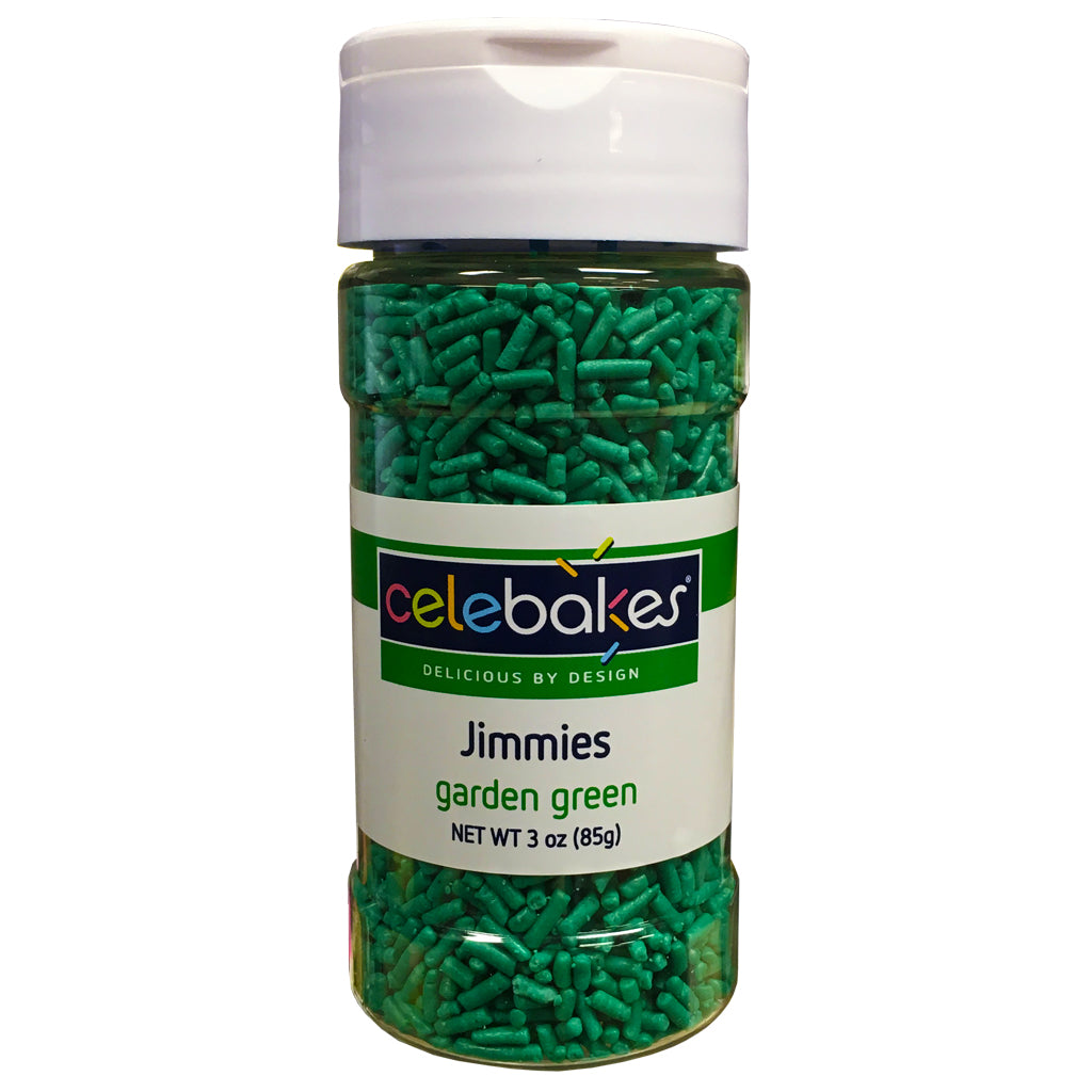 CK Jimmies Garden Green 3.2 oz CK Products Sprinkles - Bake Supply Plus