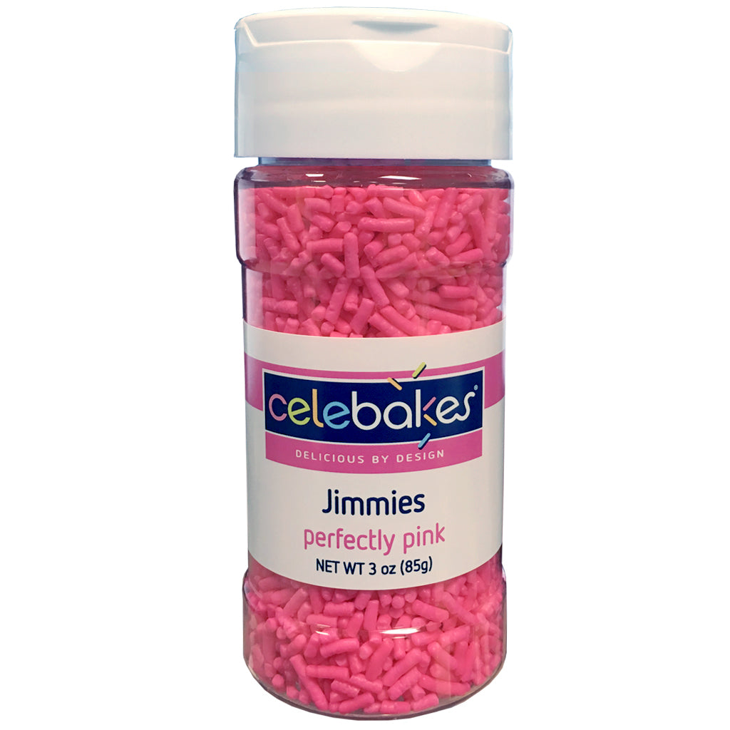 CK Jimmies Perfectly Pink — 3.2 oz/16 oz CK Products Sprinkles - Bake Supply Plus