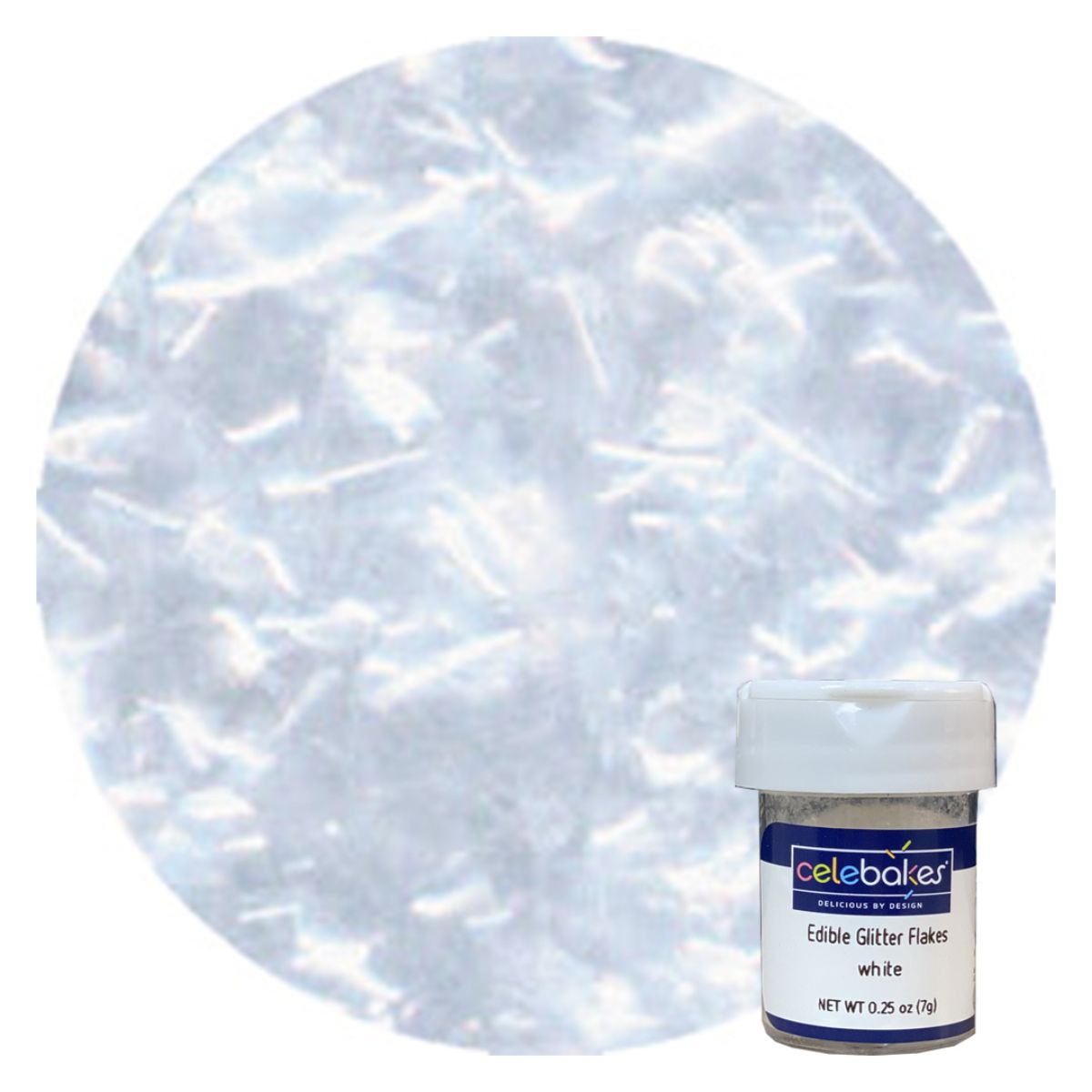 CK Edible Glitter White 1/4 oz