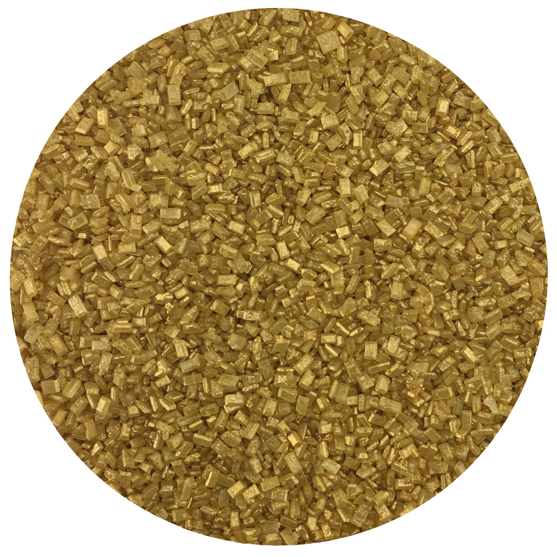 CK Shimmering Gold Sugar Crystals 4oz CK Products Sprinkles - Bake Supply Plus