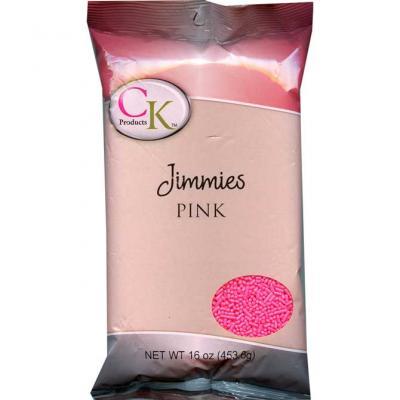 CK Jimmies Perfectly Pink — 3.2 oz/16 oz CK Products Sprinkles - Bake Supply Plus
