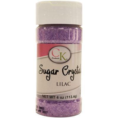 CK Sugar Crystals Lilac 4 oz CK Products Sprinkles - Bake Supply Plus
