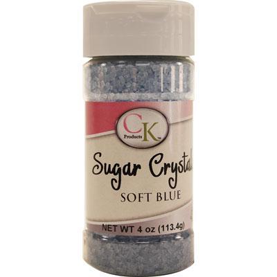 CK Sugar Crystals Soft Blue 4 oz CK Products Sprinkles - Bake Supply Plus