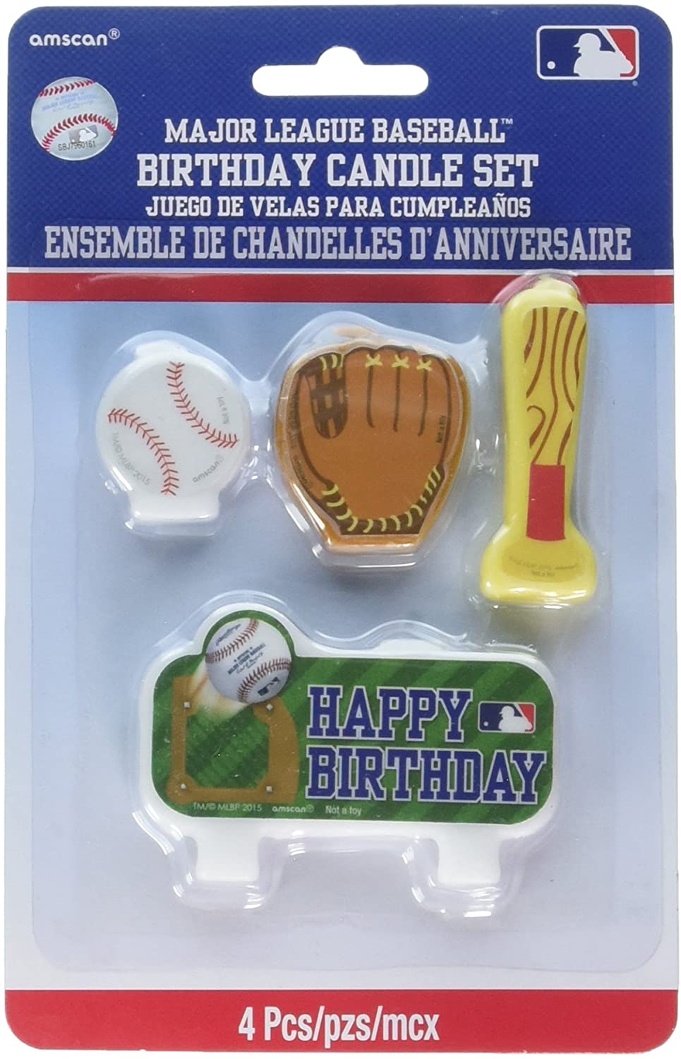 MLB Birthday Candle Set
