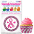Pink Ribbon Cupcake Liner, 32 ct. Cupcake Creations Cupcake Liner - Bake Supply Plus