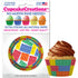 Building Blocks Cupcake Liner, 32 ct. Cupcake Creations Cupcake Liner - Bake Supply Plus