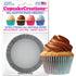 Jumbo Silver Cupcake Liner, 24 ct. Cupcake Creations Cupcake Liner - Bake Supply Plus