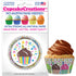 Happy Birthday Cupcake Liner, 32 ct. Cupcake Creations Cupcake Liner - Bake Supply Plus