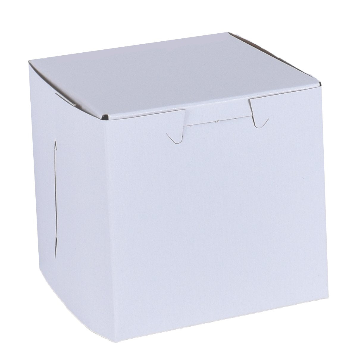 White Cake Boxes - 4x4x4 (Cupcake Box) Bake Supply Plus Box - Bake Supply Plus