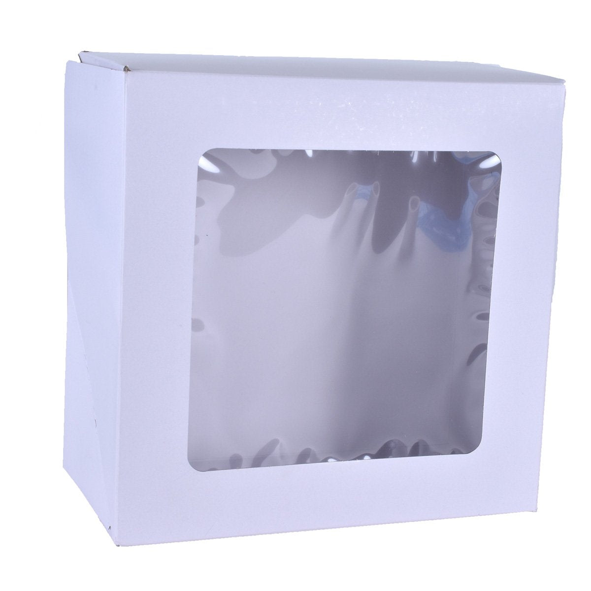 Pie Boxes With Window  — 9x9x2.5/10x10x2.5 Whalen Packaging Box - Bake Supply Plus