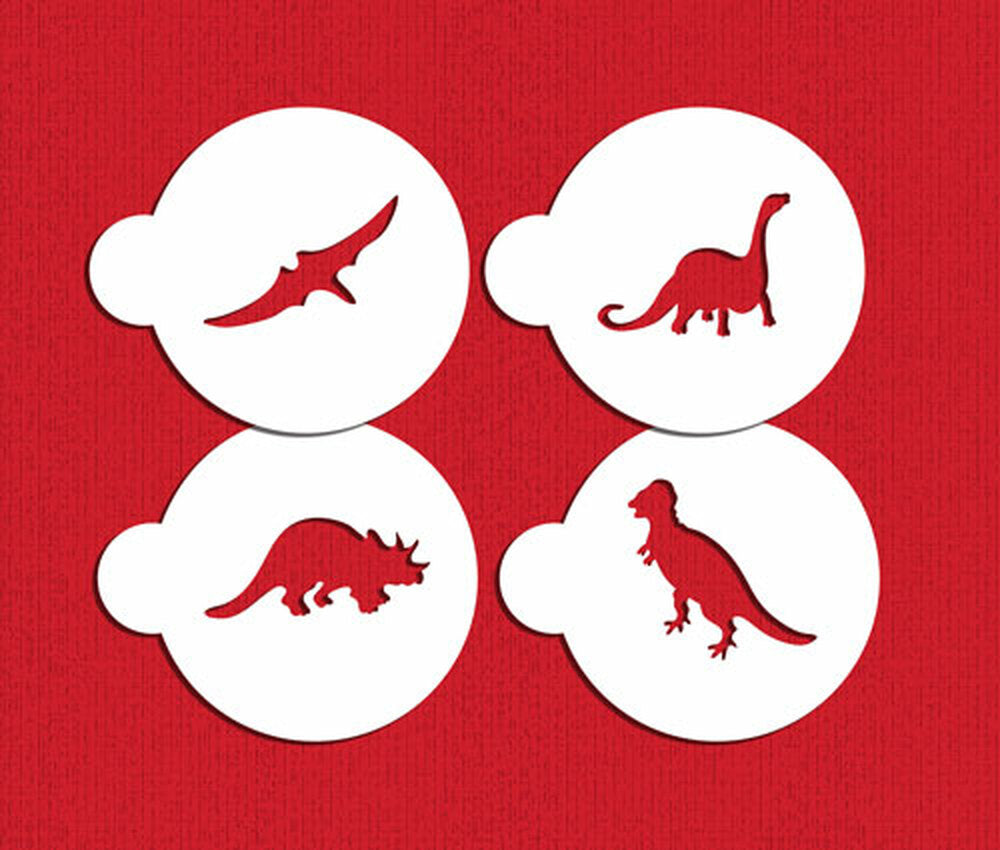 Cookie Stencil- Dinosaur Set- Designer Stencils