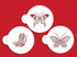 Designer Stencils Cookie Stencil- Butterflies