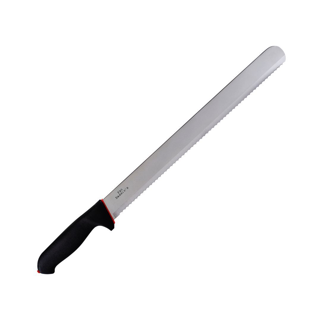 10 Stainless Steel Bread Knife & Cake Slicer with Serrated Edge