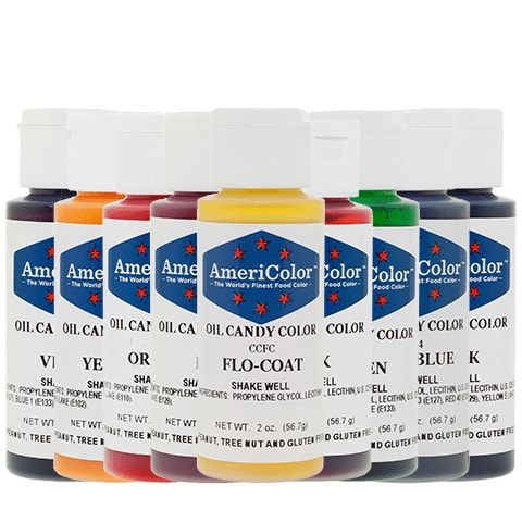 Americolor Oil Candy Color - All Colors Americolor Oil Base Color - Bake Supply Plus