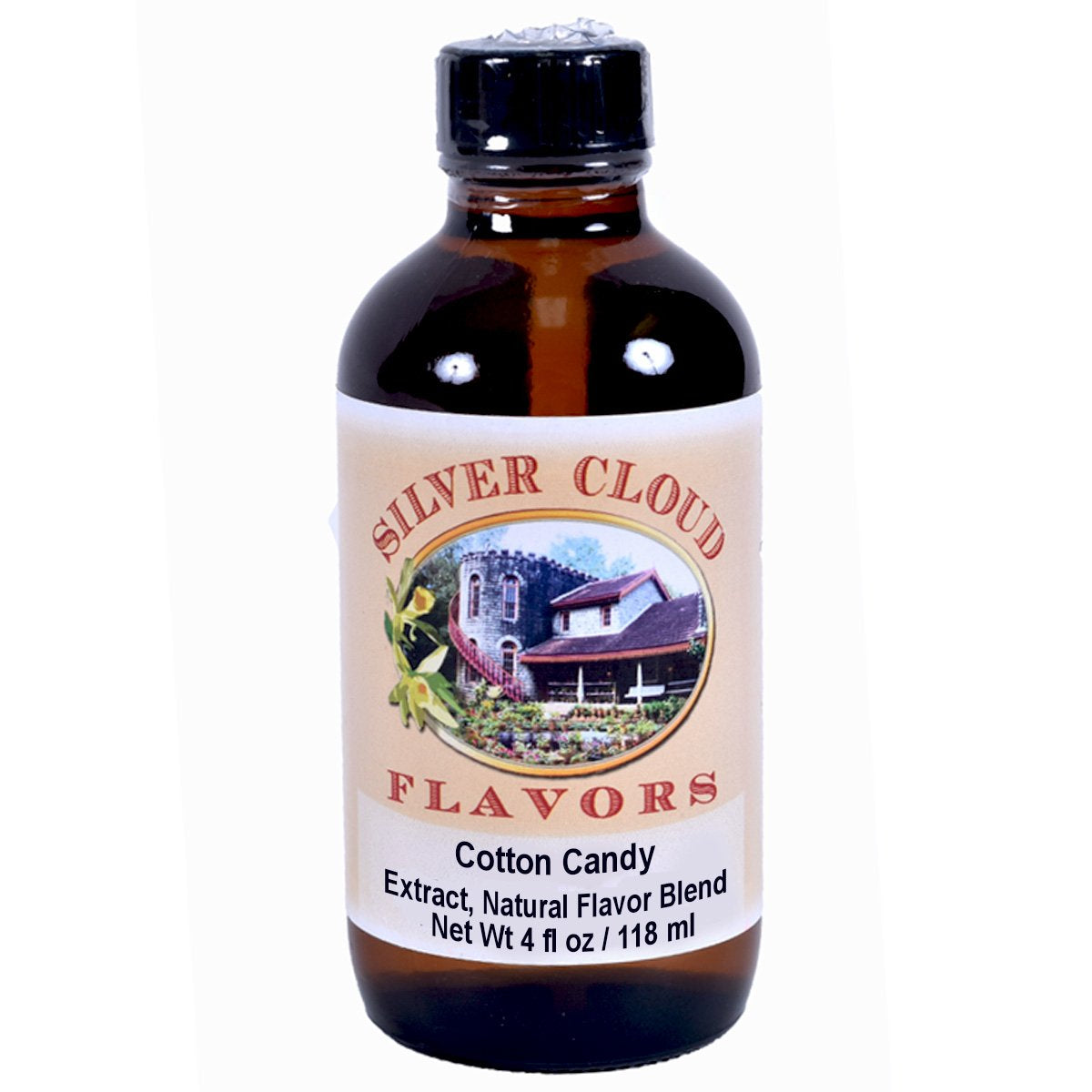 Cotton Candy Extract, Natural & Artificial Silver Cloud Extract - Bake Supply Plus