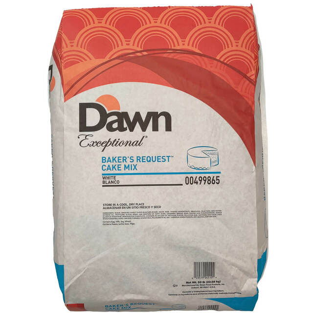 Dawn White 50lb Cake Mix