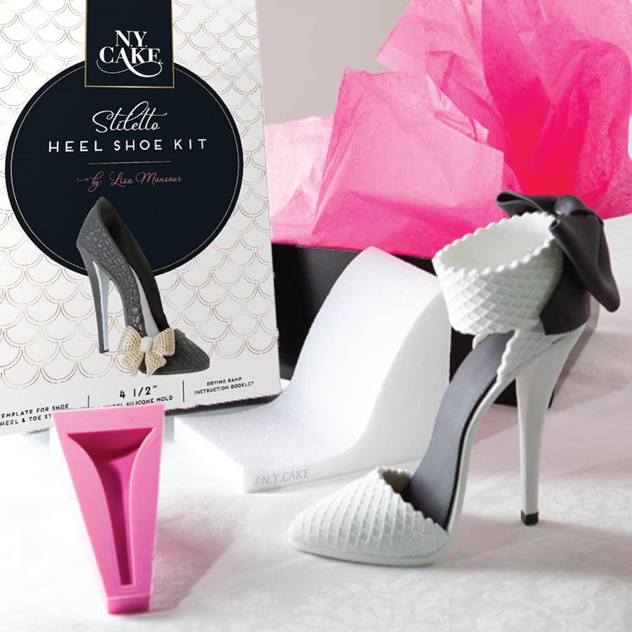 Stiletto High Heel Shoe Kit By Lisa Mansour NY Cake Fondant Tool - Bake Supply Plus
