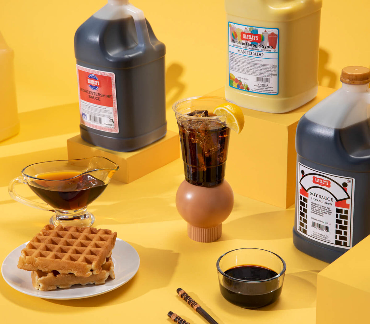 Hartley MultiUse Syrup Mantecado 1 Gallon Bake Supply Plus