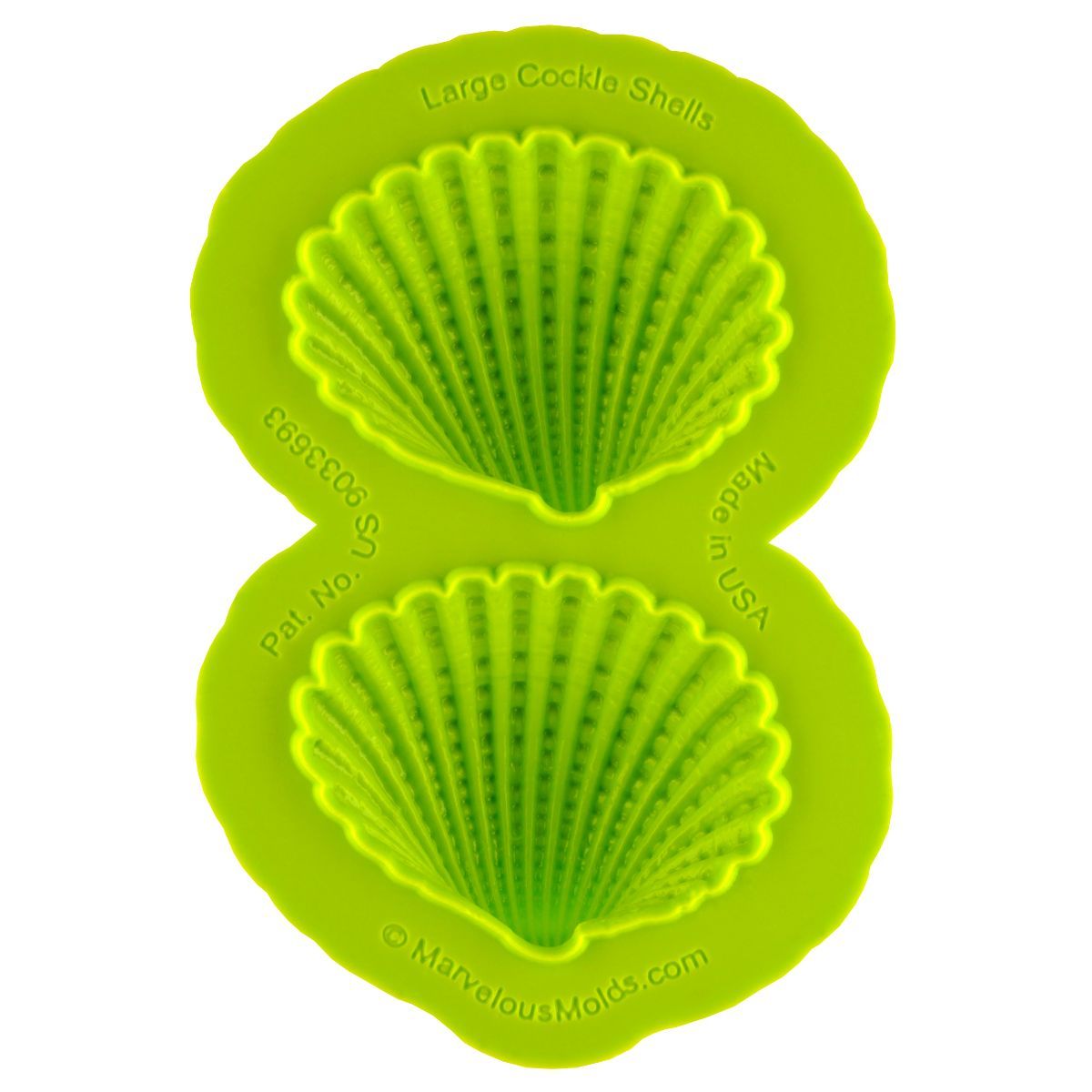 Large Cockle Shells Mold - Bake Supply Plus
