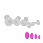 NY Cake Oval Plunger Cutter 4pc Set