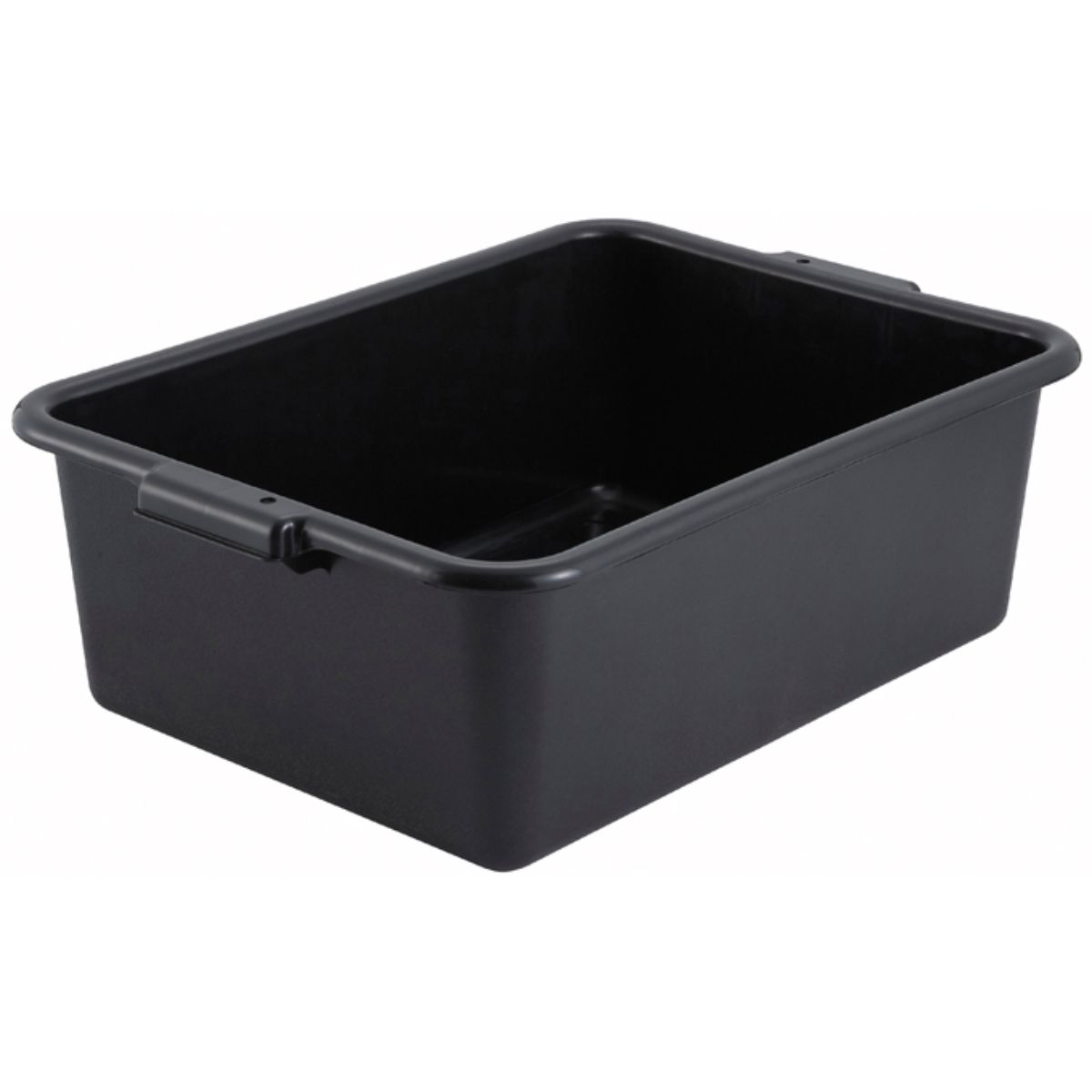 Winco Dish Box Black 21.5x15x7