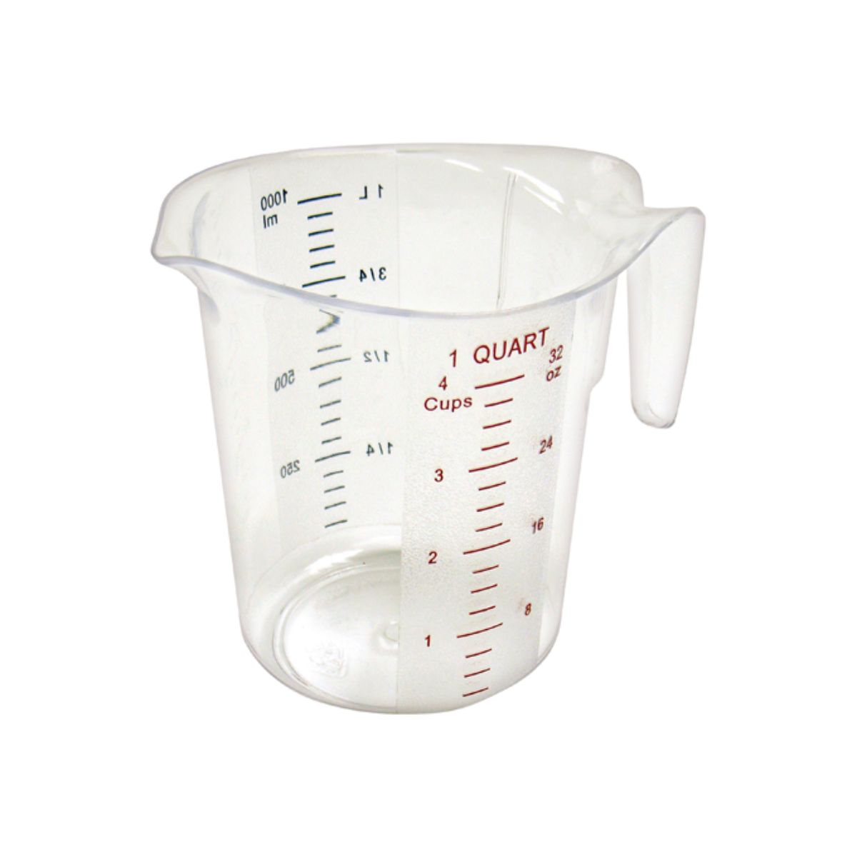 Winco 1Qt Measuring Cup Clear