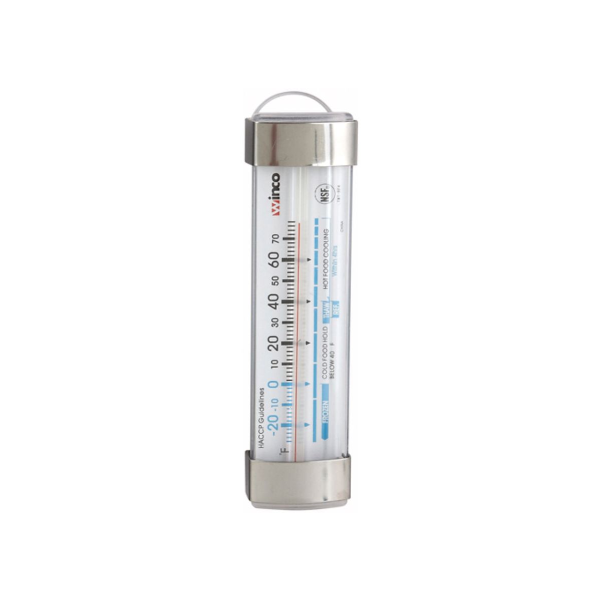 Winco Freezer/Refrigerator Thermometer 3.5"
