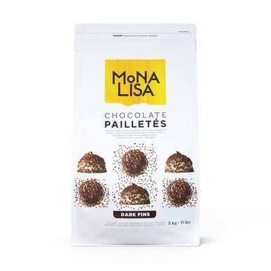 Callebaut Mona Lisa Dark Pailletes Fins