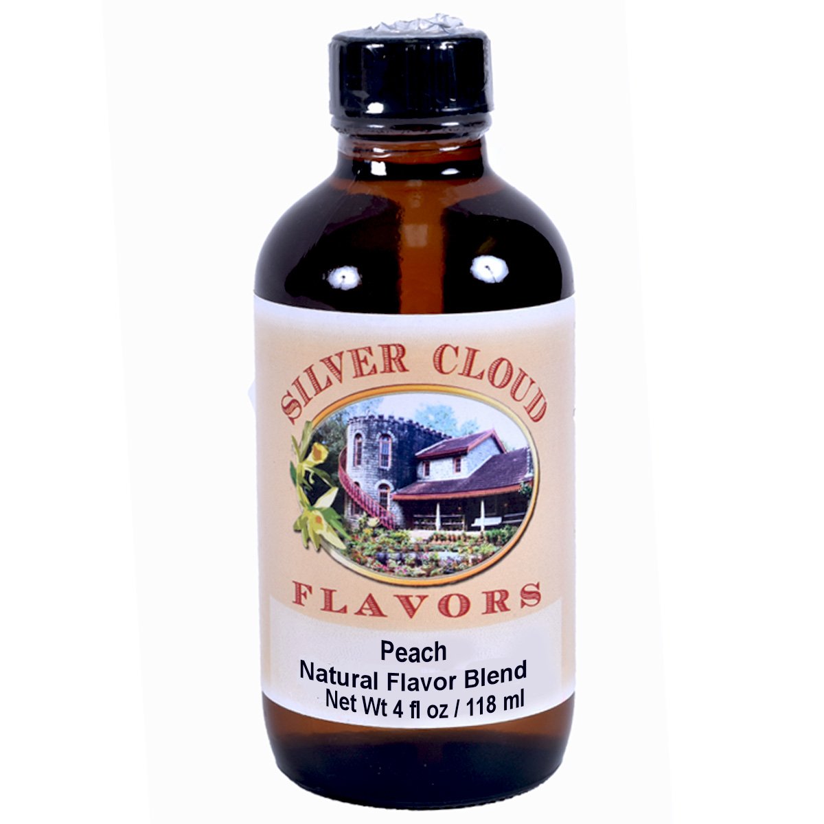 Peach Type, Natural Flavor Blend Silver Cloud Extract - Bake Supply Plus