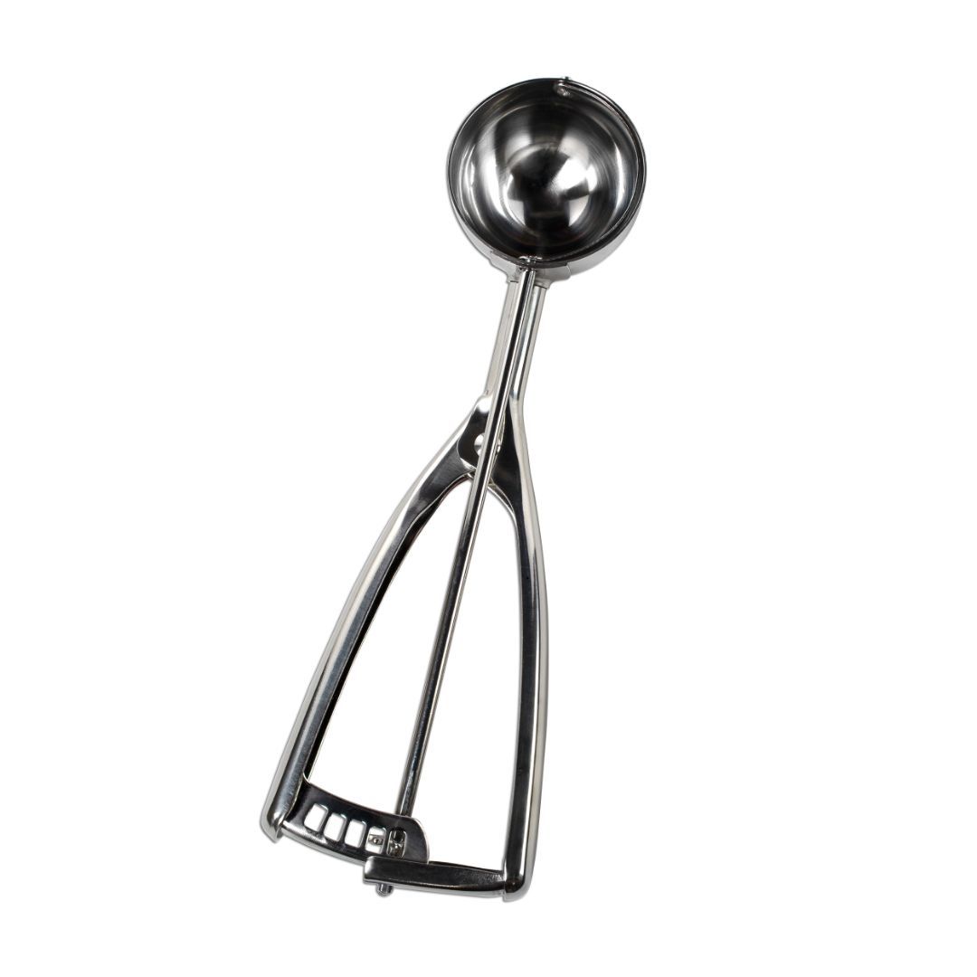 Fat Daddio's Stainless Steel Scoops — All Sizes - Bake Supply Plus