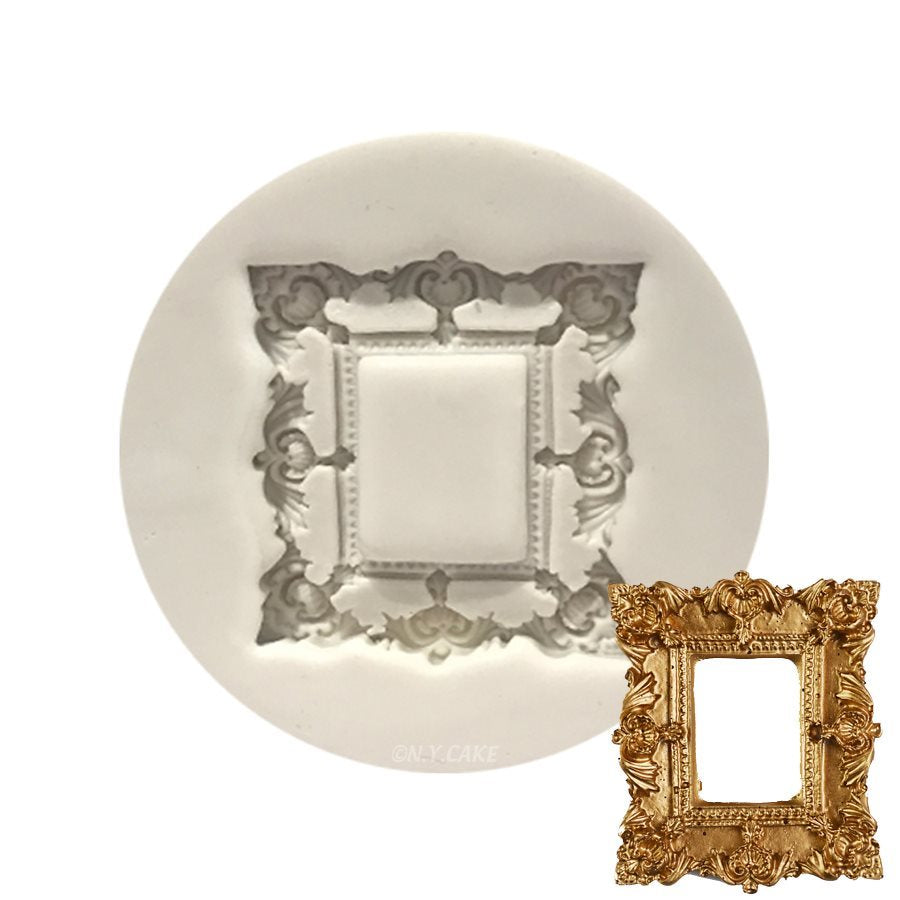 NY Cake Silicone Picture Frame Mold