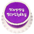 Swirly Happy Birthday Flexabet™ Mold - Bake Supply Plus