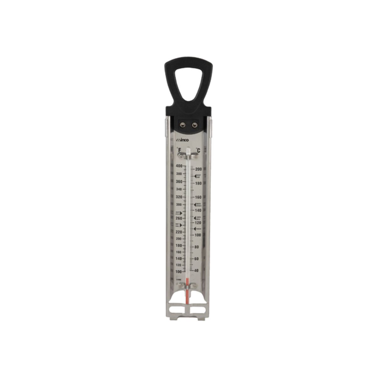 Winco Candy/Deep Fryer Thermometer, Top Hanging