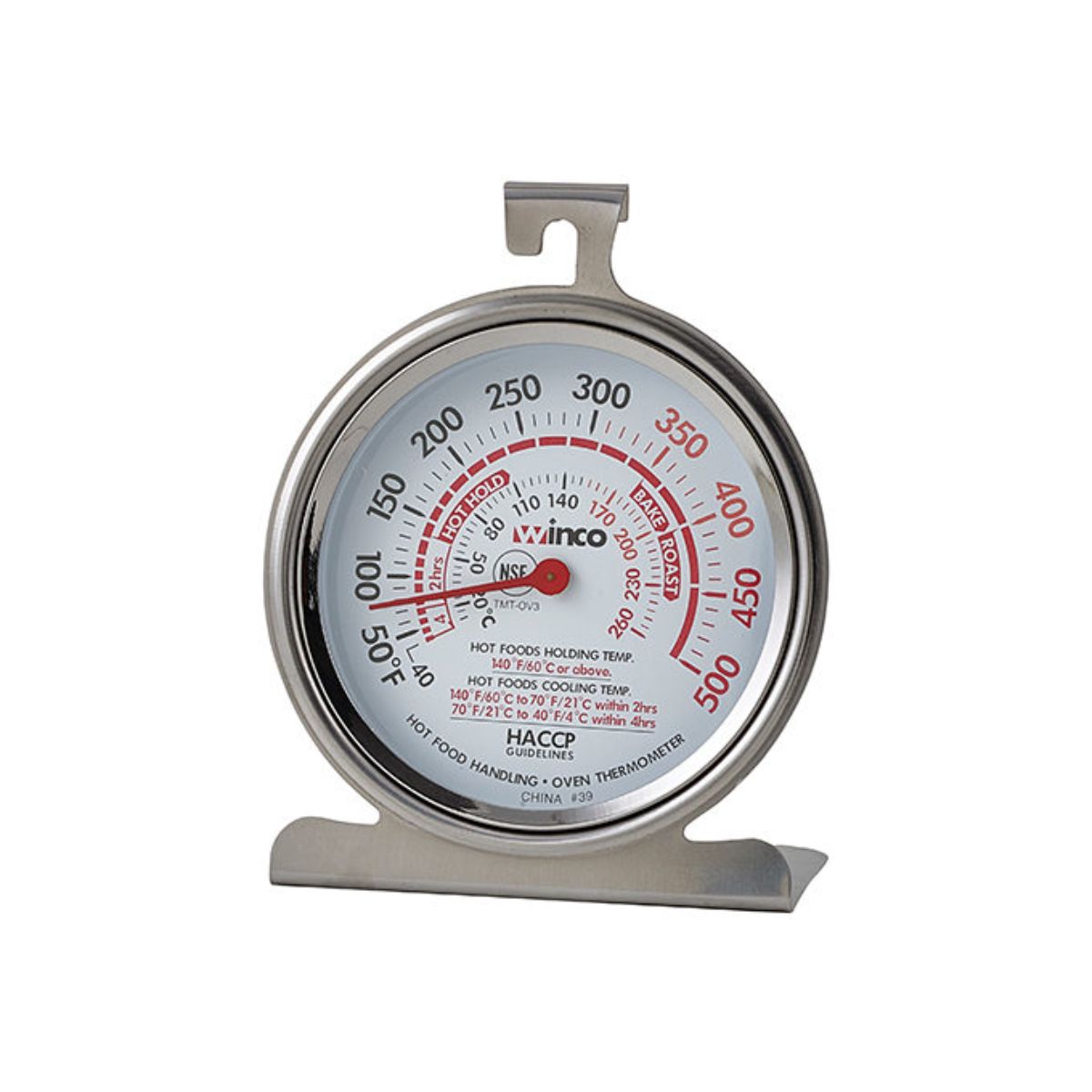 Winco Oven Thermometer 3" Dial